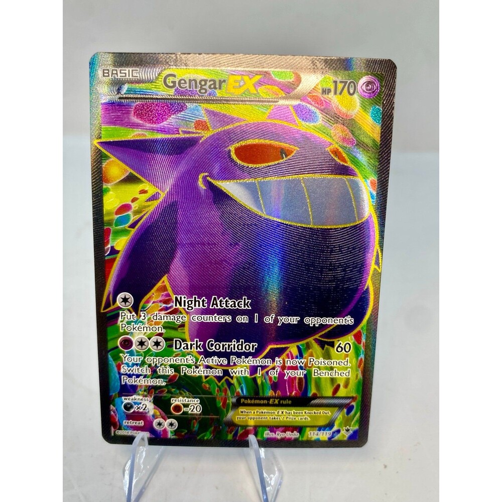 Gengar EX (114 Full Art) - XY - Phantom Forces (PHF) NM